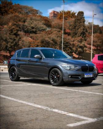 BMW 118i 1.6 SPORT GP 16V TURBO GASOLINA 4P AUTOMÁTICO BMW 118i 1.6 SPORT GP 16V TURBO GASOLINA 4P AUTOMÁTICO